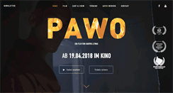 Desktop Screenshot of pawomovie.com
